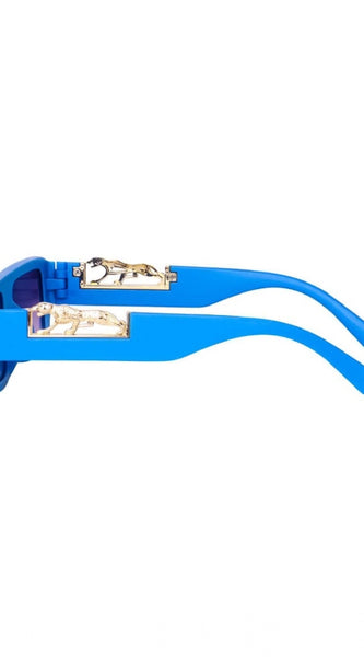 Mayawye Classic Unisex UV400 Protection Sunglasses (Blue)