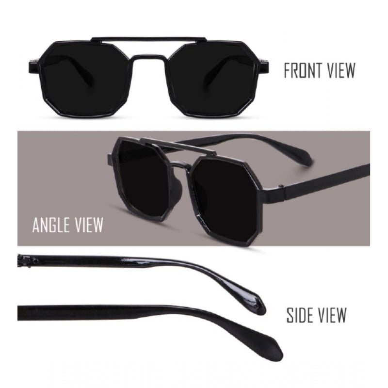 Mayawye Pack Of 3 Classic Unisex UV400 Protection Sunglasses (MultiColor)