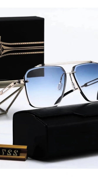Mayawye Classic Unisex UV400 Protection Sunglasses (Blue)