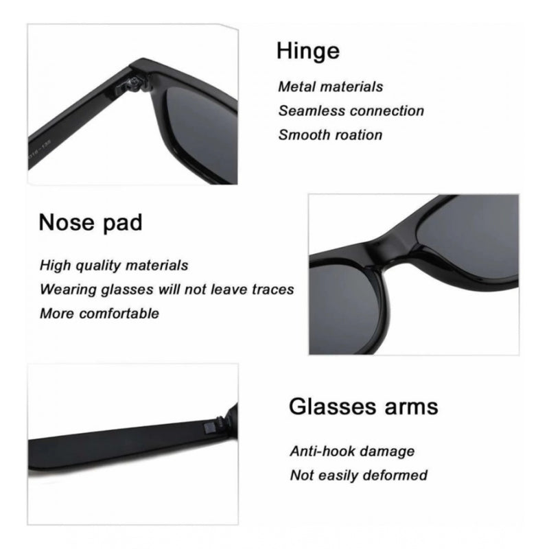 Mayawye Pack Of 2 Classic Unisex UV400 Protection Sunglasses (MultiColor)