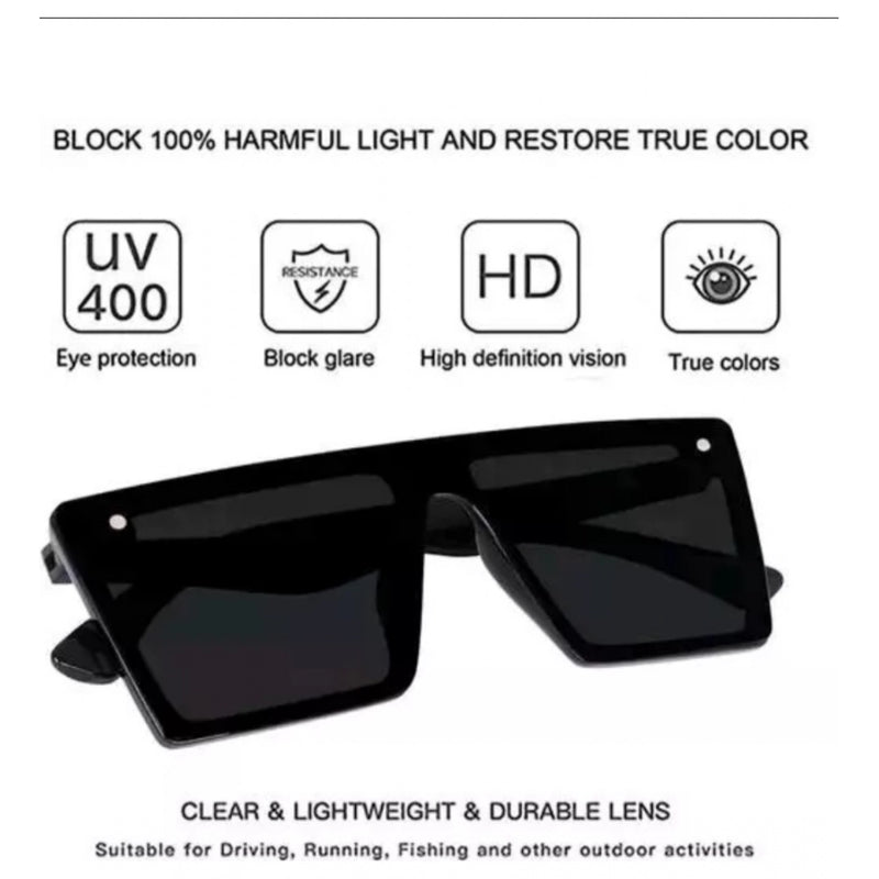 Mayawye Pack Of 2 Classic Unisex UV400 Protection Sunglasses (MultiColor)