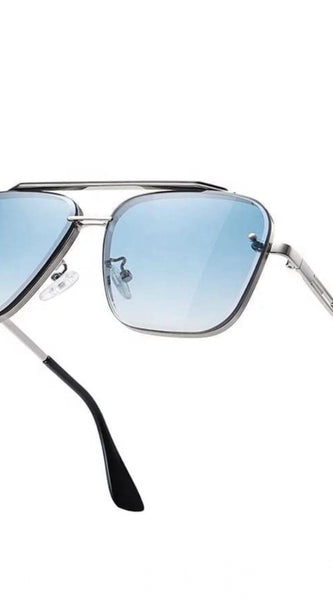 Mayawye Classic Unisex UV400 Protection Sunglasses (Blue)
