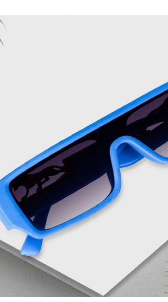 Mayawye Classic Unisex UV400 Protection Sunglasses (Blue)