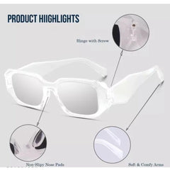 Mayawye Pack Of 2 Classic Unisex UV400 Protection Sunglasses (MultiColor)