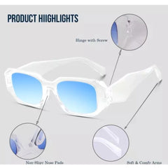 Mayawye Pack Of 2 Classic Unisex UV400 Protection Sunglasses (MultiColor)
