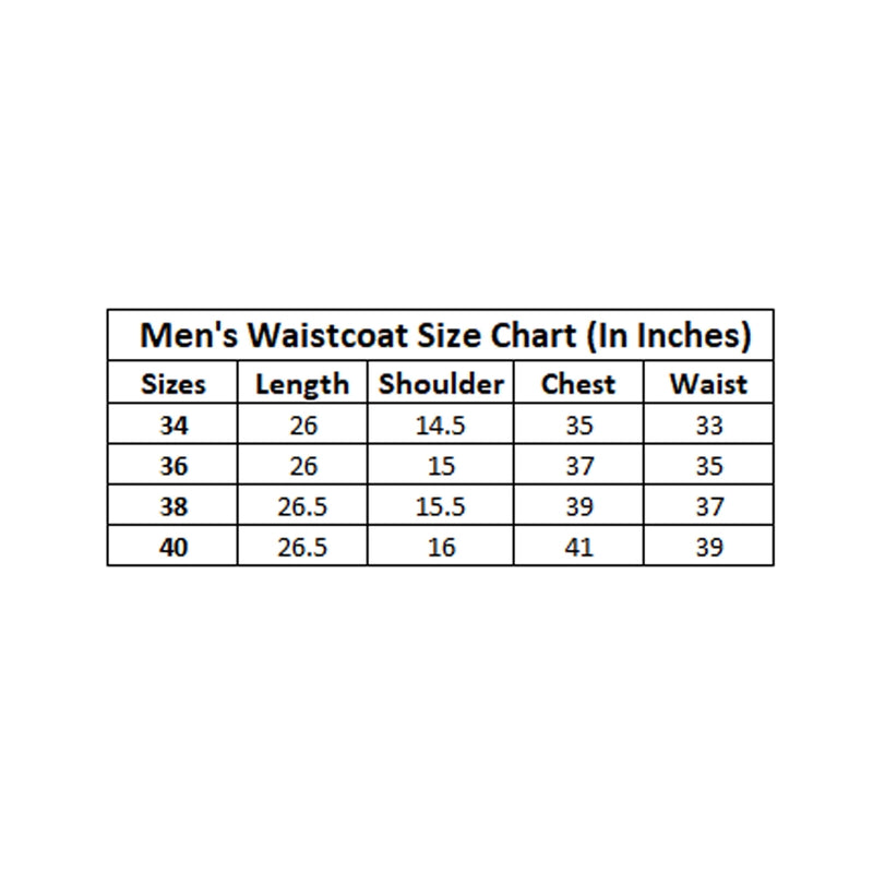 Mayawye Men's Jacquard Self-Design Sleeveless Mandarin Neck Waistcoat (Beige)