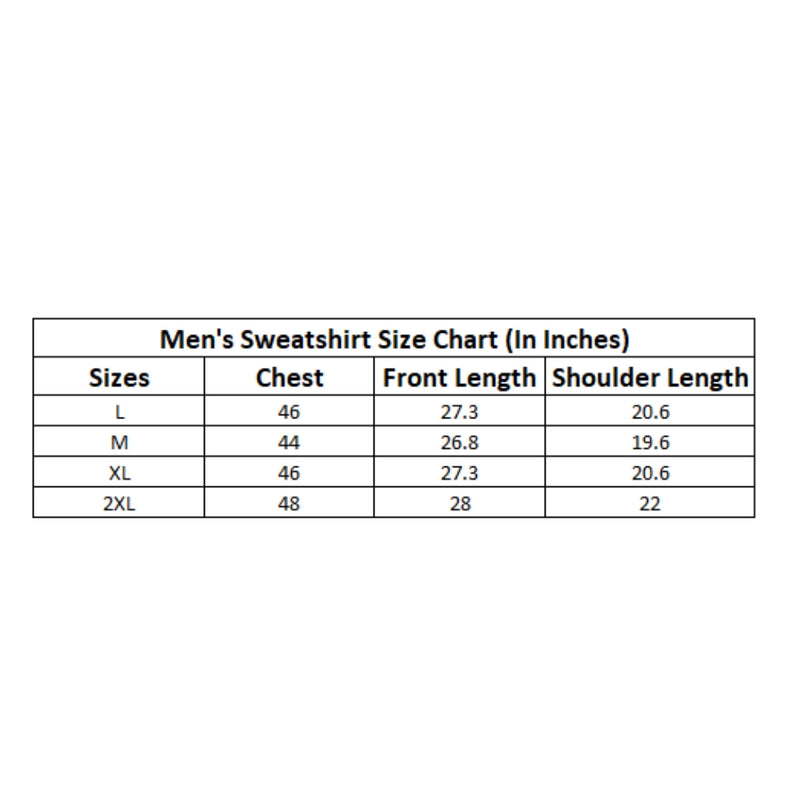 Mayawye Men's Casual Fleece Solid Round Neck Long Sleeves Sweatshirt (Black)