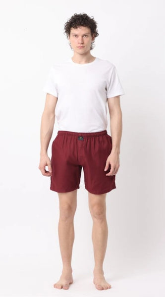 Mayawye Pack_of_2 Men's Polycotton Solid Boxer Shorts (Multicolor)