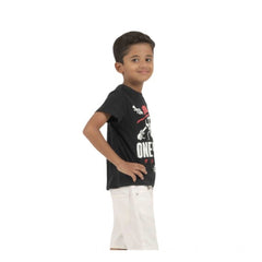 Mayawye Pack of 2 Boy's Cotton Printed Short Sleeve T-Shirt's (Multicolor)