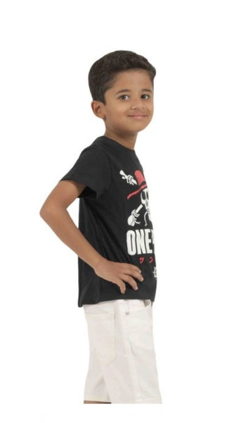 Mayawye Pack of 2 Boy's Cotton Printed Short Sleeve T-Shirt's (Multicolor)