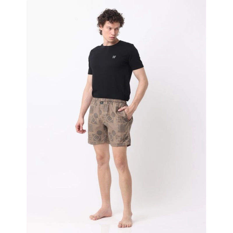 Mayawye Pack_of_2 Men's Polycotton Printed Boxer Shorts (Multicolor)