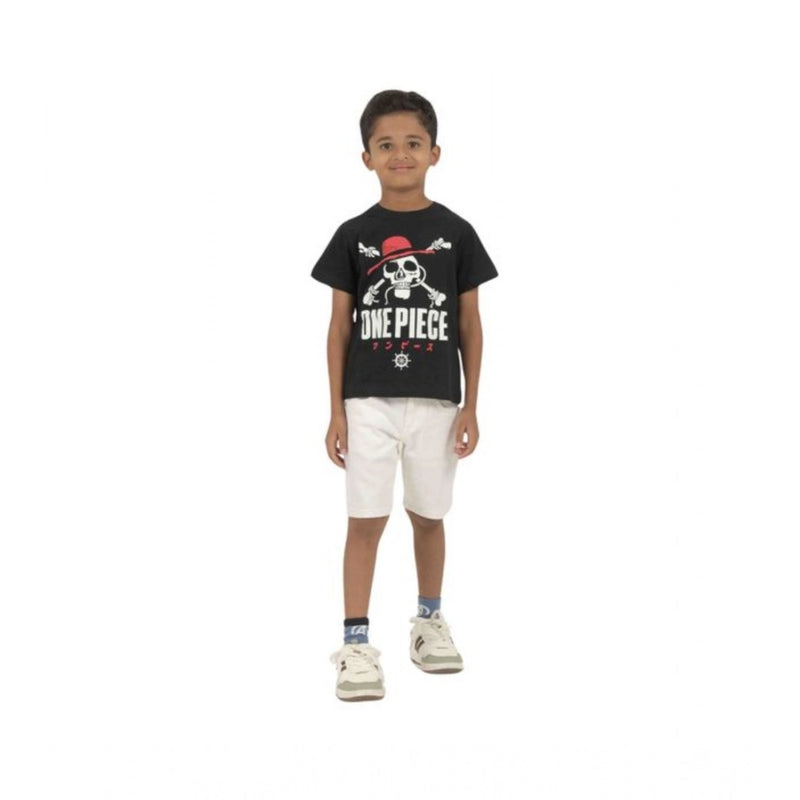 Mayawye Pack of 3 Boy's Cotton Printed Short Sleeve T-Shirt's (Multicolor)