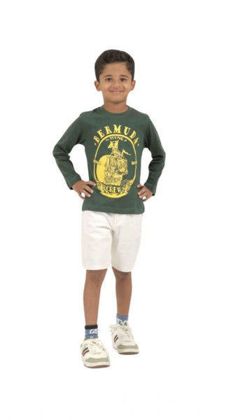 Mayawye Pack of 3 Boy's Cotton Printed Full Sleeve T-Shirt's (Multicolor)