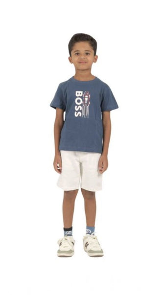 Mayawye Pack of 3 Boy's Cotton Printed Short Sleeve T-Shirt's (Multicolor)