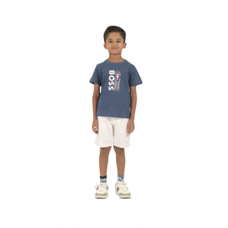 Mayawye Pack of 3 Boy's Cotton Printed Short Sleeve T-Shirt's (Multicolor)