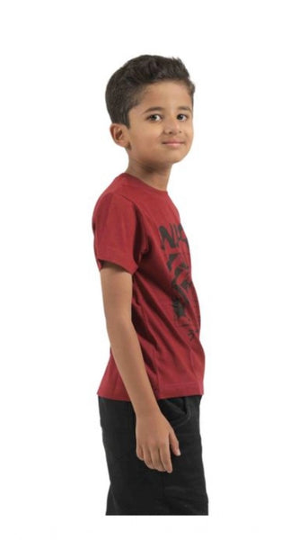 Mayawye Pack of 3 Boy's Cotton Printed Short Sleeve T-Shirt's (Multicolor)