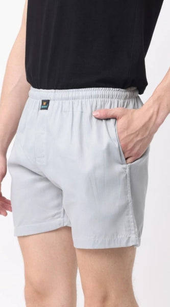 Mayawye Pack_of_2 Men's Polycotton Solid Boxer Shorts (Multicolor)