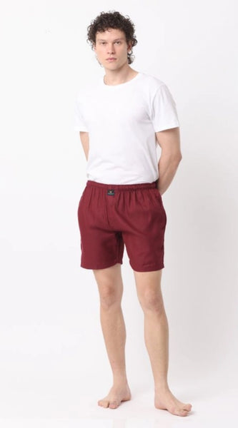 Mayawye Pack_of_2 Men's Polycotton Solid Boxer Shorts (Multicolor)