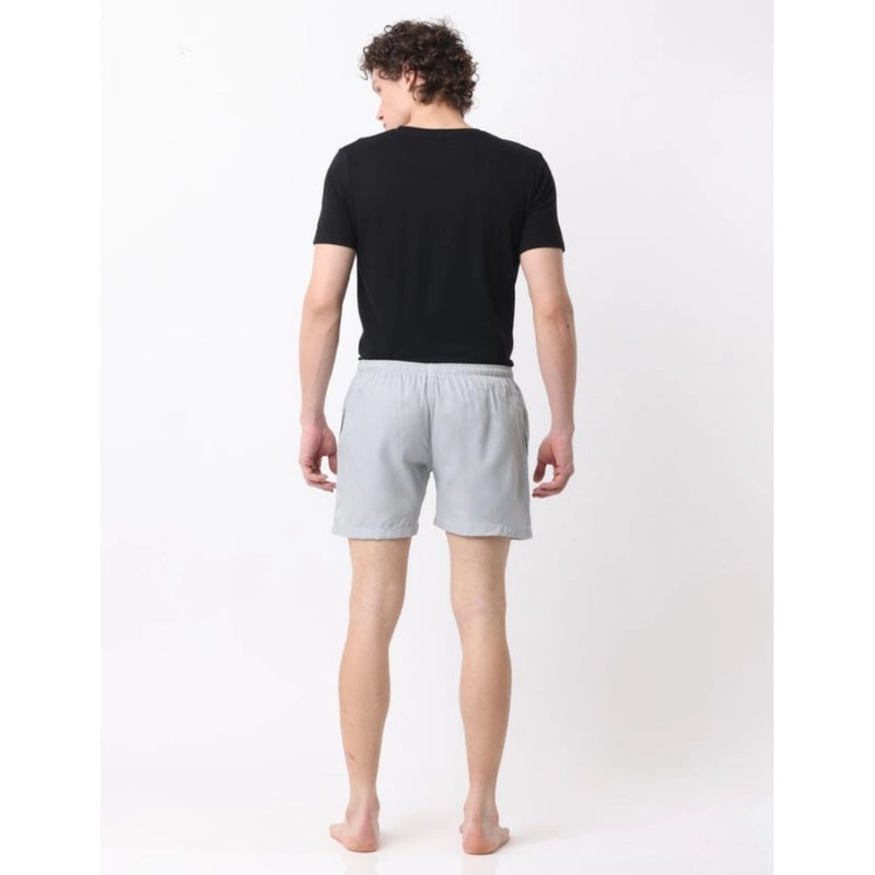 Mayawye Pack_of_2 Men's Polycotton Solid Boxer Shorts (Multicolor)