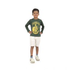 Mayawye Pack of 3 Boy's Cotton Printed Full Sleeve T-Shirt's (Multicolor)