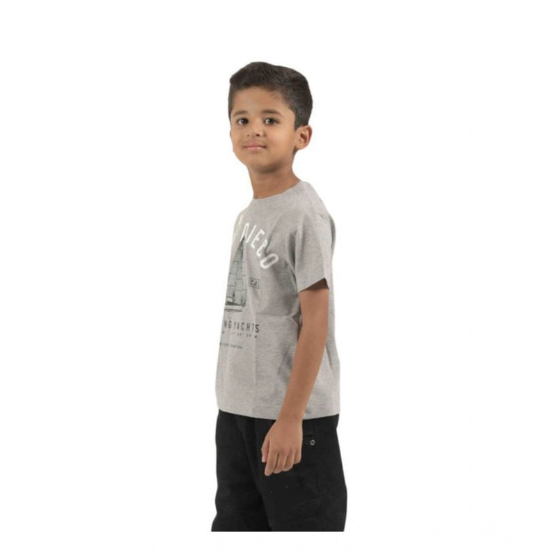 Mayawye Pack of 2 Boy's Cotton Printed Short Sleeve T-Shirt's (Multicolor)