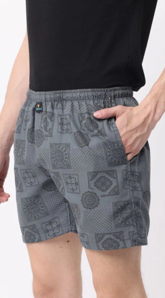 Mayawye Pack_of_2 Men's Polycotton Printed Boxer Shorts (Multicolor)
