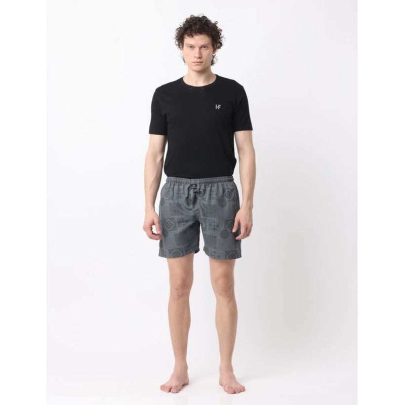 Mayawye Pack_of_2 Men's Polycotton Printed Boxer Shorts (Multicolor)
