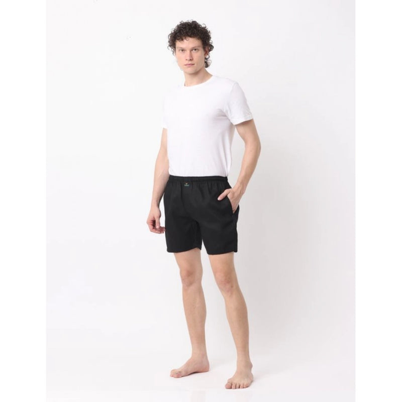 Mayawye Pack_of_2 Men's Polycotton Solid Boxer Shorts (Multicolor)