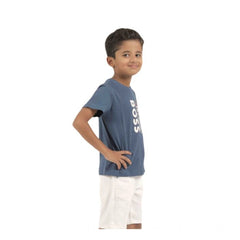 Mayawye Pack of 2 Boy's Cotton Printed Short Sleeve T-Shirt's (Multicolor)