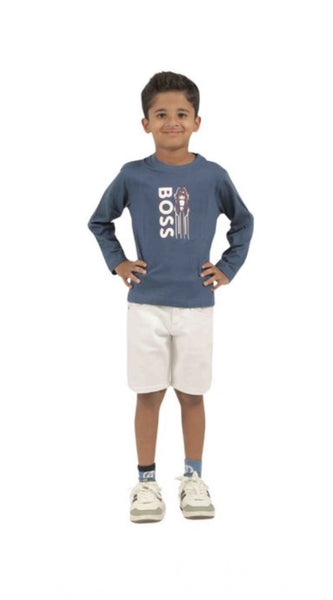 Mayawye Pack of 2 Boy's Cotton Printed Full Sleeve T-Shirt's (Multicolor)