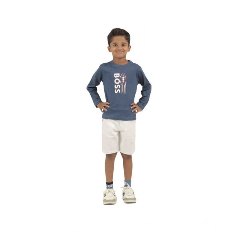 Mayawye Pack of 2 Boy's Cotton Printed Full Sleeve T-Shirt's (Multicolor)