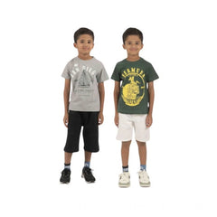 Mayawye Pack of 2 Boy's Cotton Printed Short Sleeve T-Shirt's (Multicolor)
