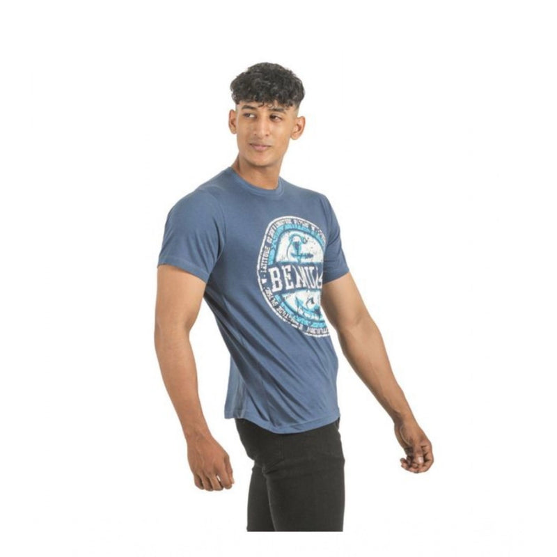 Mayawye Pack of 2 Men's Casual Cotton Printed Short Sleeve Tshirts (Multicolor)