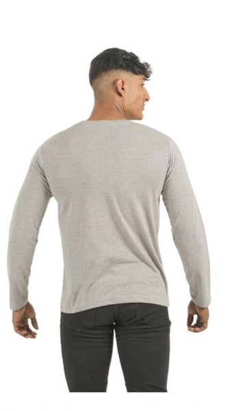 Mayawye Pack of 2 Men's Casual Cotton Solid Full Sleeve Tshirts (Multicolor)