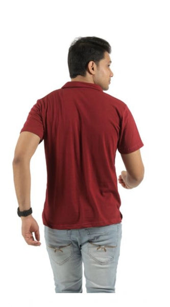 Mayawye Pack of 2 Men's Casual Cotton Solid Short Sleeve Tshirts (Multicolor)