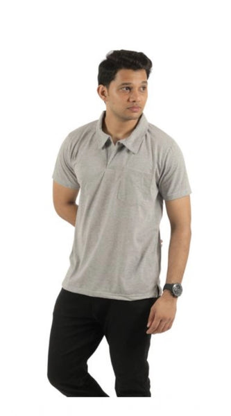 Mayawye Pack of 2 Men's Casual Cotton Solid Short Sleeve Tshirts (Multicolor)
