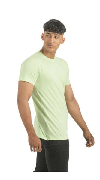 Mayawye Pack of 2 Men's Casual Cotton Solid Short Sleeve Tshirts (Multicolor)