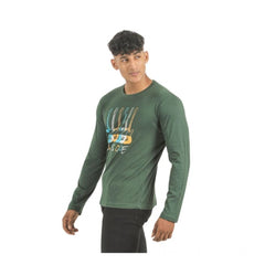 Mayawye Pack of 2 Men's Casual Cotton Printed Full Sleeve Tshirts (Multicolor)