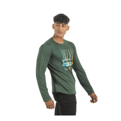 Mayawye Pack of 2 Men's Casual Cotton Printed Full Sleeve Tshirts (Multicolor)