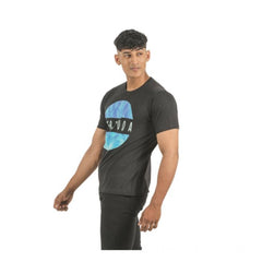Mayawye Pack of 2 Men's Casual Cotton Printed Short Sleeve Tshirts (Multicolor)