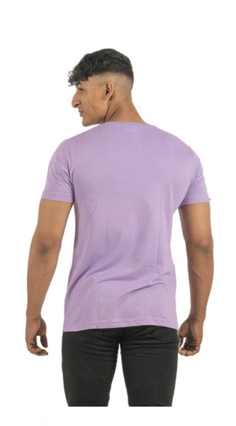 Mayawye Pack of 2 Men's Casual Cotton Solid Short Sleeve Tshirts (Multicolor)