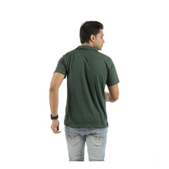 Mayawye Pack of 2 Men's Casual Cotton Solid Short Sleeve Tshirts (Multicolor)