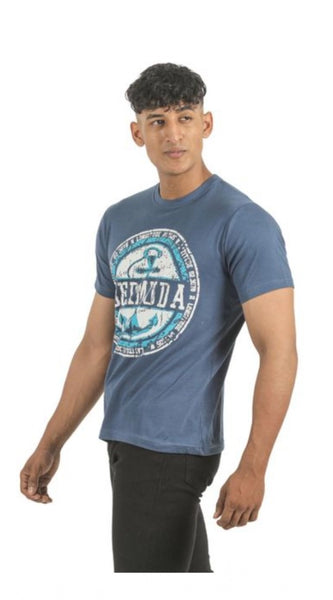 Mayawye Pack of 2 Men's Casual Cotton Printed Short Sleeve Tshirts (Multicolor)