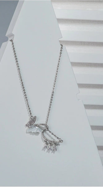 Mayawye Women's Stainless Steel Imported Stanless Steel Pendent Chain (Silver Plated)