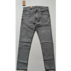 Mayawye Men's Cotton Blended Solid Tapered Jeans (Grey)