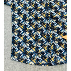 Mayawye Boy's Cotton Blend Printed Short Sleeve Shirt (MultiColor)