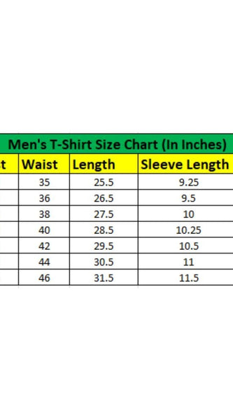 Mayawye Men's Casual Cotton Blend Printed Round Neck Half Sleeve T-Shirt (Black)