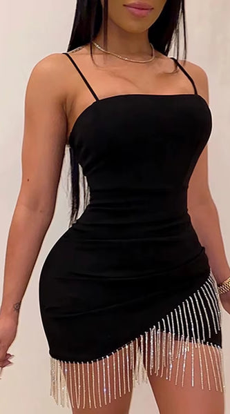 Summer Fashion Slip Dresses Sexy Slim Cross Women'S Skirts