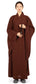 7 Colors Taiwan Linen Monks Long Robes Gown for Buddhism Haiqing Adults Meditation Clothes Buddhist Monk Confession Clothing