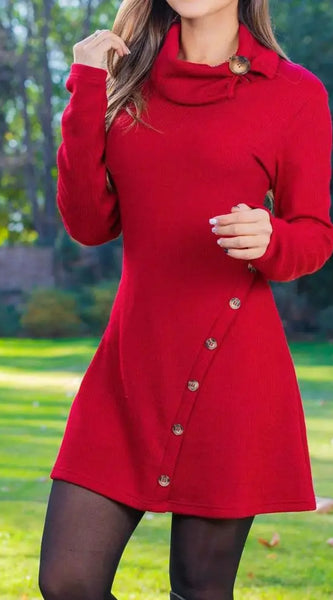 Dress Women O-Neck Sexy Long Sleeve Loose Party Work Harajuku Francais Autumn Winter Vestido Streetwear Sweater